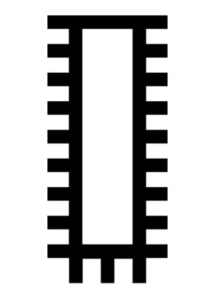 Plik warsztatowy PFERD DIN 7261 długość 200 mm przekrój 20 x 5 mm ( 4000840166 )