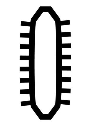 PFERD Karosseriefeilenblatt Länge 350 mm Querschnitt 36 x 5,4 mm ( 4000840447 )