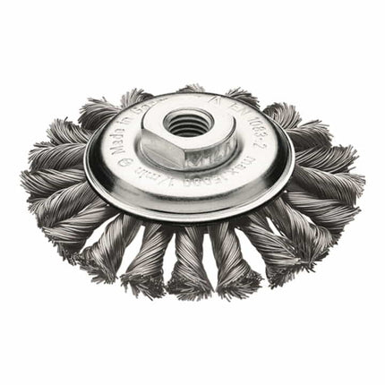 Spazzola conica LESSMANN Ø 115 mm M14 spessore del filo 0,5 mm ( 4000840753 )