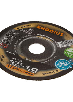 RHODIUS Disque à tronçonner INOX d. 125 x 1 mm droit ( 4000841293 )