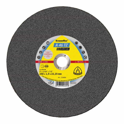 KLINGSPOR cutting disc A 46 TZ Special D230x1.9mm straight ( 4000841495 )