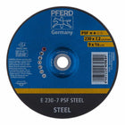 Disco abrasivo PFERD PSF ACERO D230xS7,2mm (4000842653)