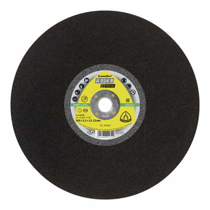 Disco de corte KLINGSPOR A 924 R Special D356x4mm recto ( 4000843061 )