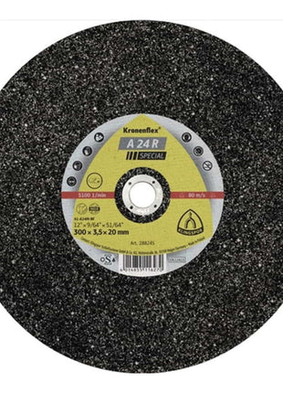 Disco de corte KLINGSPOR A 924 R Especial D356x4mm recto (4000843063)