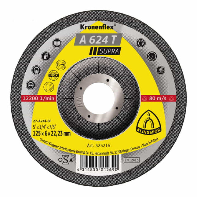 PFERD spazzola rotonda RBU 5015/6 INOX 0,20 Ø 50 mm 6 mm spessore del filo 0,2 mm ( 4000843593 )