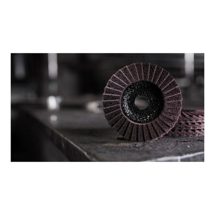 Disco de láminas KLINGSPOR SMT 800 Ø 125 mm granulometría media 12° curvado ( 4000844472 )