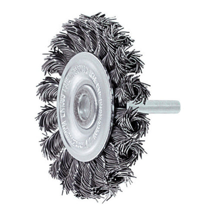 Spazzola rotonda LESSMANN Ø 75 mm spessore del filo 0,5 mm ( 4000844913 )