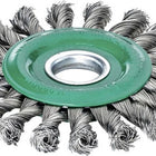 LESSMANN round brush Ø 125 mm bore wire thickness 0.5 mm ( 4000844929 )