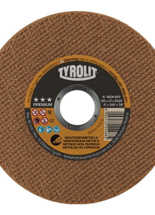 Disco de corte TYROLIT Premium D125x1mm recto (4000845531)