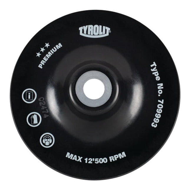 TYROLIT backing pad fibre discs PAD UNI Ø 125 mm ( 4000845548 )