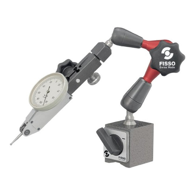 Magnetyczny statyw pomiarowy FISSO STRATO-LINE Promień działania 130 mm Wysokość całkowita 220 mm ( 4000851205 )