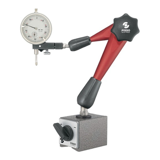 Soporte de medición magnético FISSO STRATO-LINE radio de acción 330 mm altura total 444 mm (4000851213)