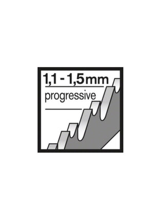 Bosch T 118 A Stichsägeblätter Basic for Metal für Metallarbeiten - 100 Stück, gefräste Zähne, für Stichsägen mit T-Schaft-Aufnahme - Toolbrothers