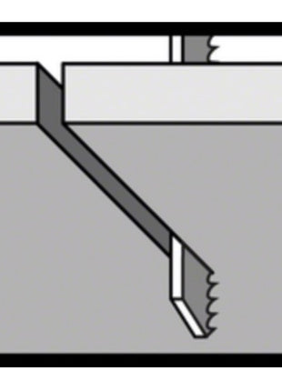 Bosch T 318 A Stichsägeblätter für Metall - 100 Stück, gefräste gewellte Zahnausführung, für Stichsägen mit T-Schaft-Aufnahme - Toolbrothers