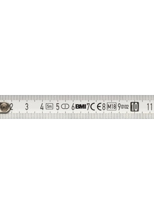 BMI Mètre-ruban de poche VARIO longueur 5 m largeur 16 mm mm/cm ( 4000855035 )