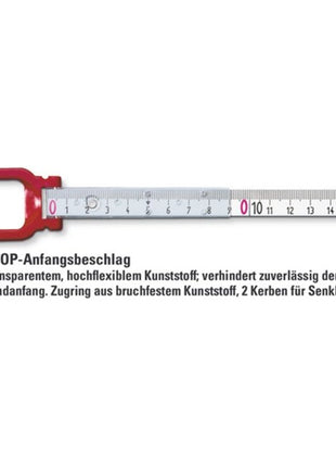 BMI Rahmenbandmaß ERGOLINE Länge 50 m Bandbreite 13 mm ( 4000855434 )