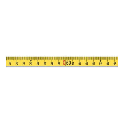 BMI frame tape measure ERGOLINE length 50 m tape width 13 mm ( 4000855856 )