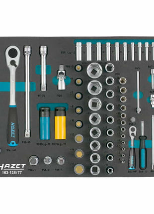 HAZET Werkzeugmodul 163-138/77 77-teilig ( 4000871221 )