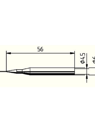 Punta de soldadura ERSA serie 162 con punta de lápiz (4000872416)