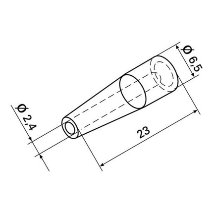 Punta dissaldante ERSA VAC X antistatica ( 4000872563 )