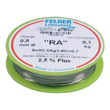 FELDER solder wire ISO-Core(R) RA 0.5 mm ( 4000872790 )