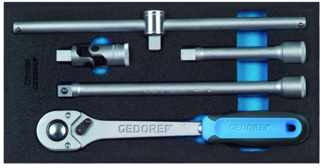 Modulo utensili GEDORE 1500 CT1-1993 T 5 pezzi 1/3 ( 4000881209 )