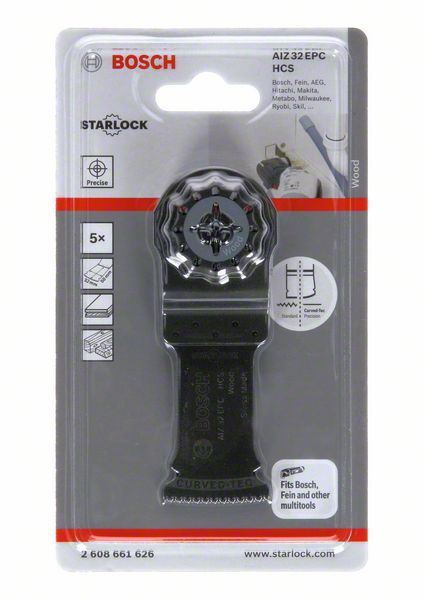 BOSCH plunge-cut saw blade AIZ 32 EPC Width 32 mm Plunge depth 50 mm ( 4000908710 )