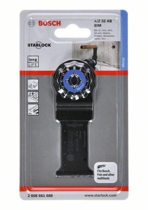 BOSCH plunge-cut saw blade AIZ 32AB Width 32 mm Plunge depth 50 mm ( 4000908731 )