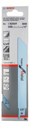 BOSCH Reciprocating saw blade S 925 VF Length 150 mm Width 19 mm ( 4000909203 )