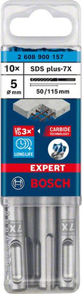 Taladro percutor BOSCH Expert SDS-7X Ø 5 mm longitud útil 50 mm longitud 115 mm (4000909967)