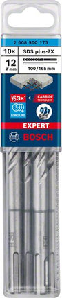 BOSCH Foret marteau Expert SDS-7X D. 12 mm L.de travail 100 mm L.165 mm ( 4000909981 )