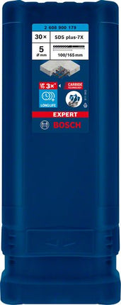 BOSCH Foret marteau Expert SDS-7X D. 5 mm L.de travail 100 mm L.165 mm ( 4000909985 )