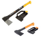 Fiskars Axt Set mit X17 Spaltaxt M 60 cm ( 122460 ) und X7 Spaltaxt XS 35,5 cm ( 121423 ) - Toolbrothers