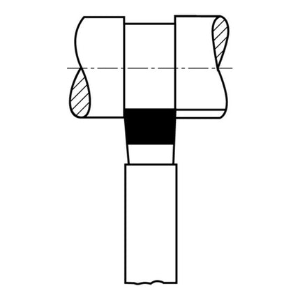 WILKE cincel giratorio DIN 4976 ISO4 16 x 16 mm (4118625152)