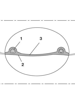 NORRES PROTAPE(R) PUR 330 FOOD wąż ssący i dmuchawa śr. wew. 120 mm śr. zew. 128 mm ( 4501400106 )