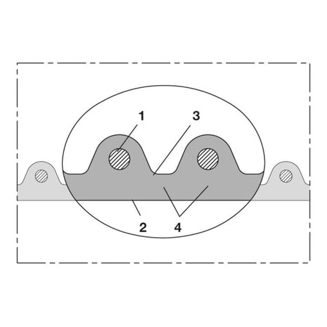 NORRES Saug- und Förderschlauch AIRDUC® PUR 356 AS Innen-Ø 38 mm ( 4501400201 )