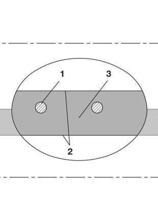 Manguera de aspiración e impulsión NORRES BARDUC® PVC 381 FOOD Ø interior 22 mm (4501400523)