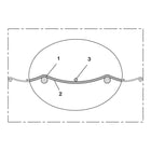 NORRES Tuyau d'aspiration et de soufflage SIL 391 ONE Ø intérieur 70 mm ( 4501400645 )