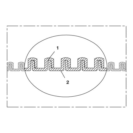 NORRES Tuyau d'aspiration EVA 373 Ø intérieur 38 mm ( 4501400681 )