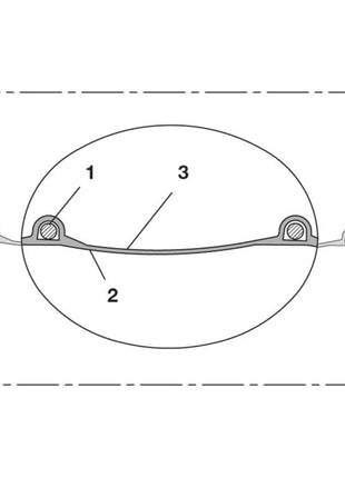 Manguera de aspiración y soplado NORRES PROTAPE® PE 322 EC Ø interior 50-51 mm (4501400759)