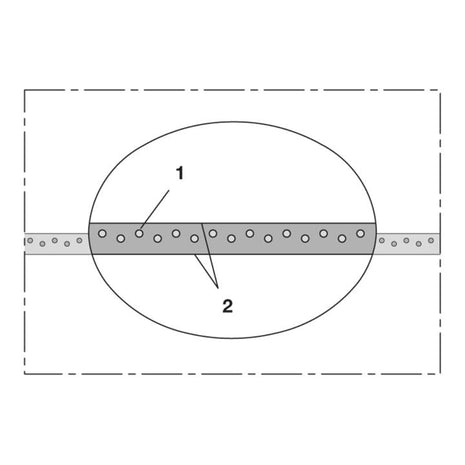 Manguera de presión NORRES NORFLEX® PUR 441 FOOD Ø interior 2 mm Ø exterior 19,00 mm (4501401861)