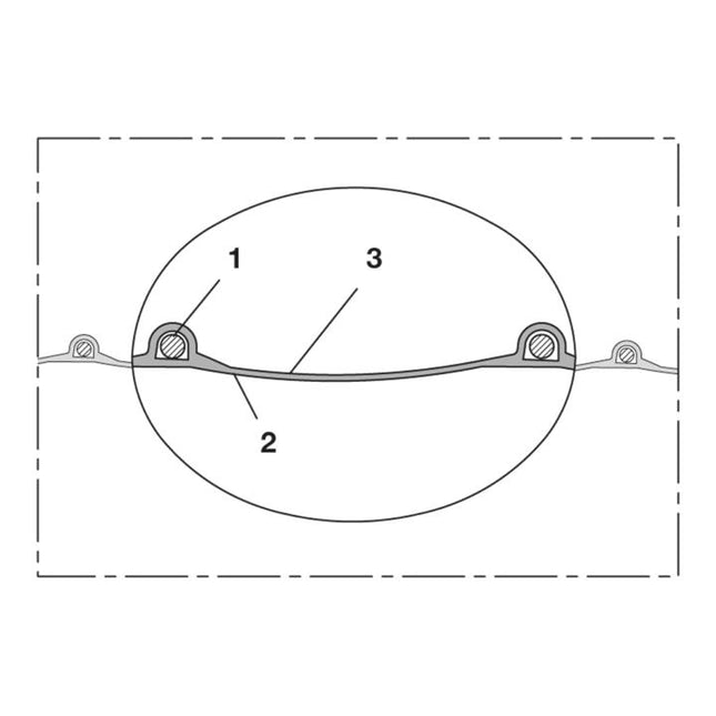 NORRES PROTAPE(R) TPE 320 suction and blower hose 60 mm 68.00 mm ( 4501402167 )