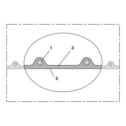 NORRES AIRDUC(R) PUR 351 FOOD suction and delivery hose Inner Ø 25 mm Outer Ø 32.00 mm ( 4501402272 )