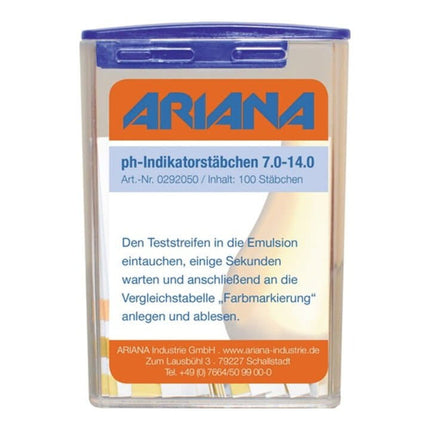 ARIANA varillas de medición TRGS 611 valor pH ( 4522222009 )