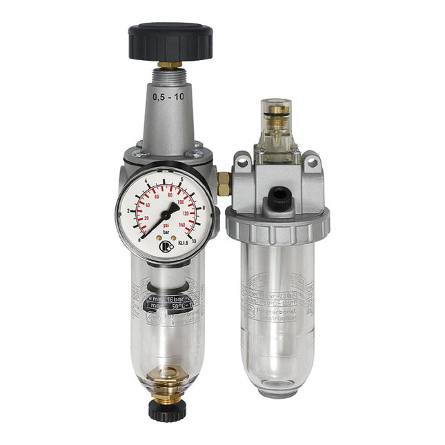 RIEGLER maintenance unit standard thread G 1/4 ″ semi-automatic ( 4588880480 )