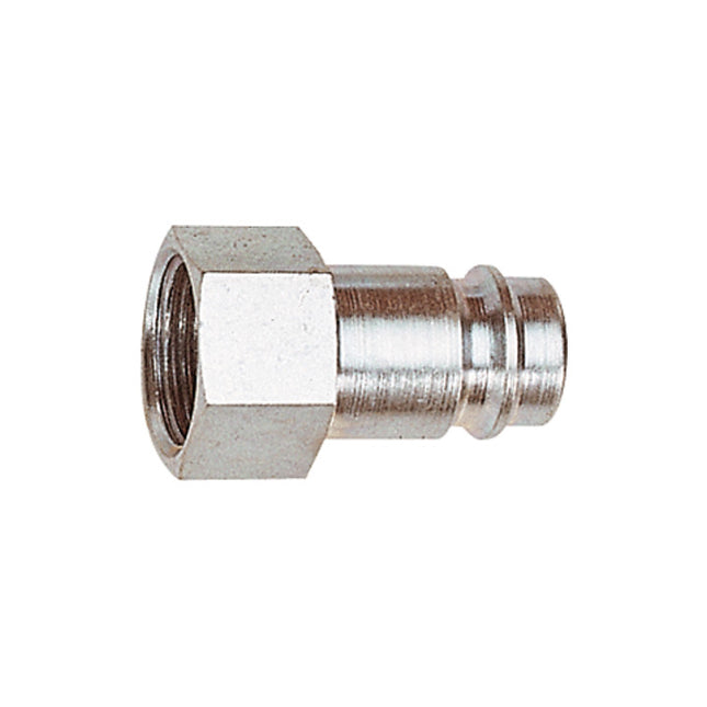 Nipplo RIEGLER acciaio temprato/vern. Tappo DN 10 ( 4588880954 )