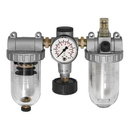 RIEGLER Unité de maintenance standard filetage 3/8 po. semi-automatique ( 4588882351 )