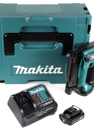 Makita PT 354 DSA1J 10,8 V Akku Stiftnagler im Makpac + 1 x 2,0 Ah Akku + Ladegerät - Toolbrothers