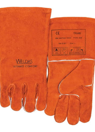 Guantes de soldadura WELDAS talla L (9) rojo (4702005007)