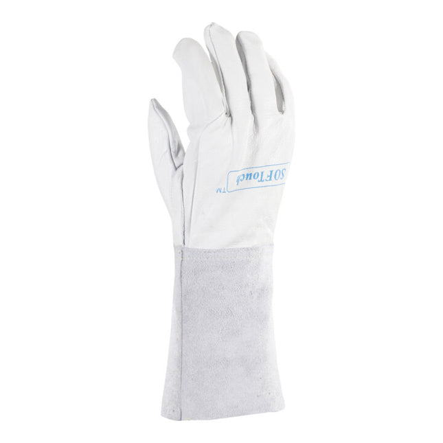 Guantes de soldadura WELDAS talla XXL (10.5) natural ( 4702005015 )